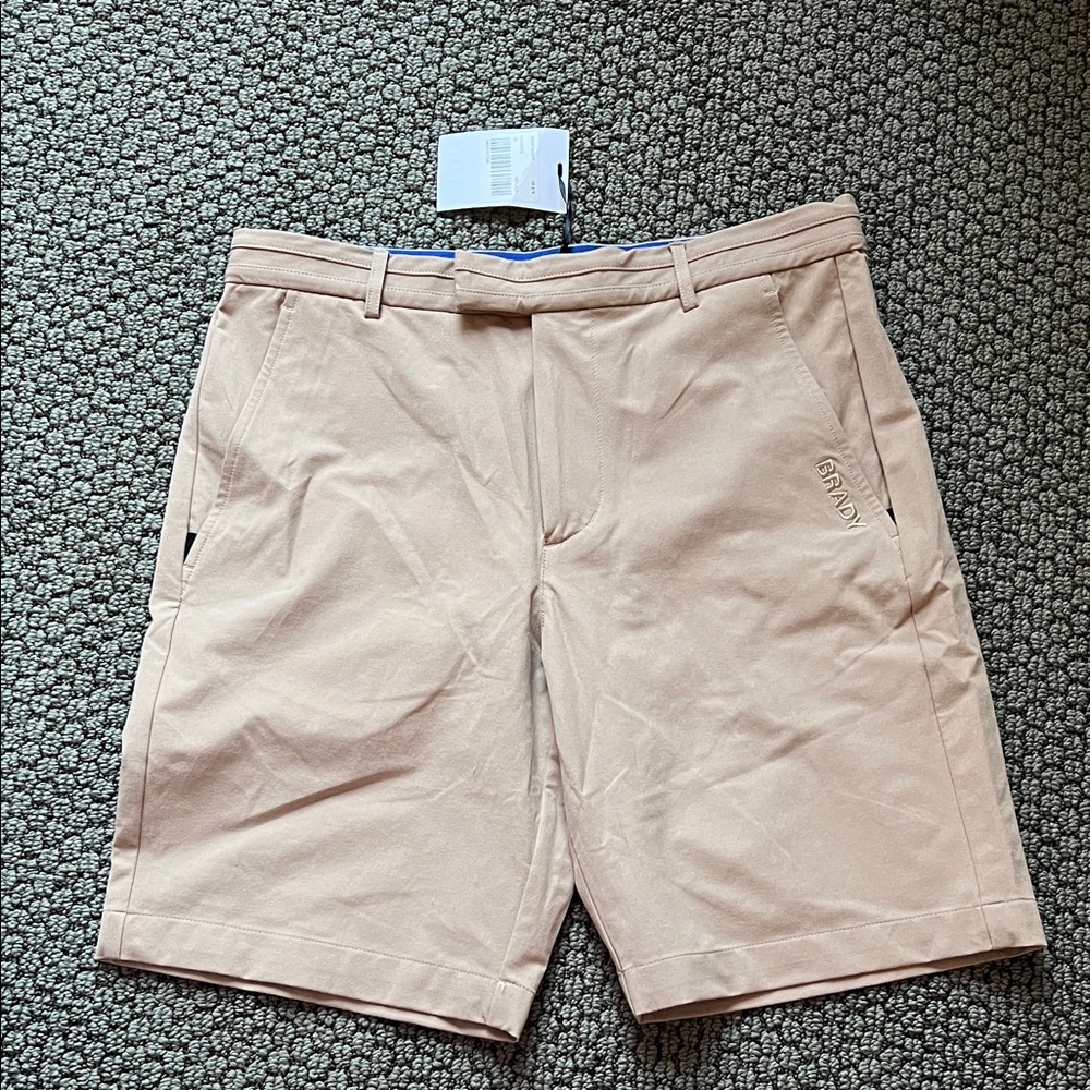 NWT Brady Granite Tan Golf Shorts